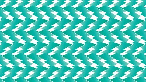 Modern Background Seamless Geometric Pattern in Green and White Chevron Shape Illustrazione stock