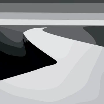 Modern background from shades of gray Stock Illustration