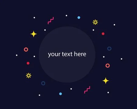 Modern background template for banner, ticket, card, invitation, poster Stock Illustration
