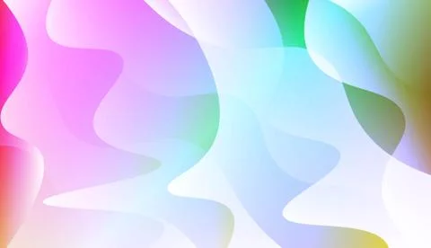 Modern Background With Wave Gradient Shape. For Your Design Wallpapers Presen Illustrazione stock