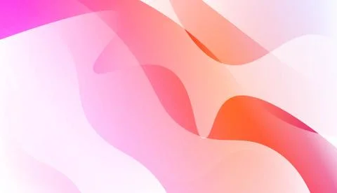 Modern Background With Wave Gradient Shape. For Your Design Wallpapers Presen Stock Illustration