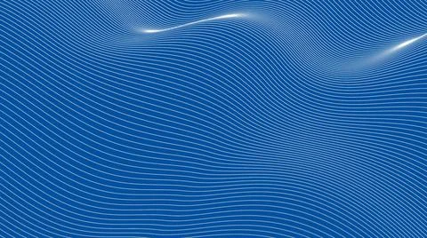 Modern background of waves Stock Illustration