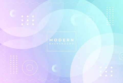 Modern background.Purple and blue gradient. Geometric Effect .circle Stock Illustration