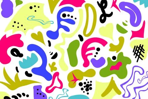 Modern backgrounds with abstract elements and dynamic shapes. Compositions of Illustrazione stock