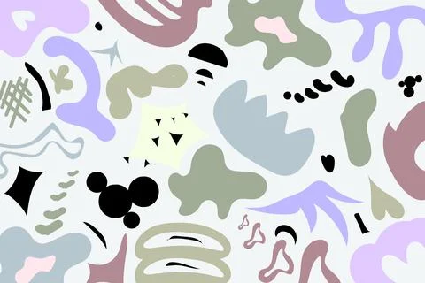 Modern backgrounds with abstract elements and dynamic shapes. Compositions of Illustrazione stock