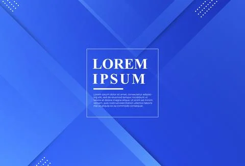 Modern backgrounds. full of colors, blue gradation, geometric, elegant Stock Illustration