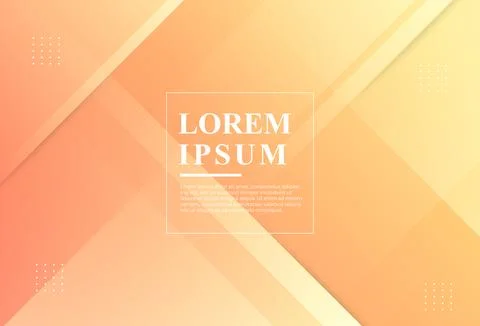 Modern backgrounds. full of colors, orange gradation, geometric, elegant Stock Illustration