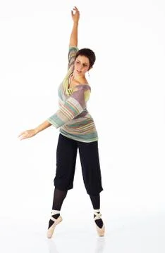 Modern ballet dancer Stock Photos