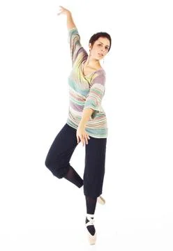 Modern ballet dancer Stock Photos