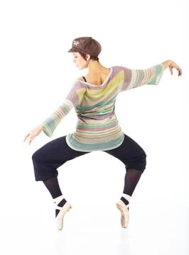 Modern ballet dancer Stock Photos