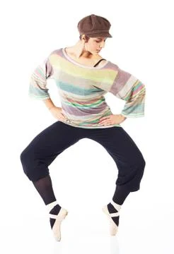 Modern ballet dancer Stock Photos