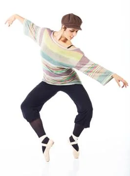 Modern ballet dancer Stock Photos