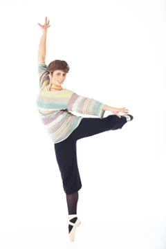 Modern ballet dancer Stock Photos