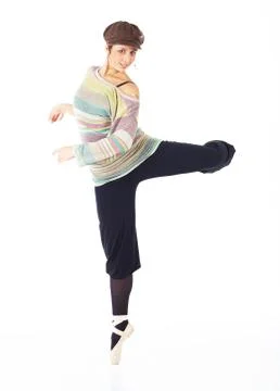 Modern ballet dancer Stock Photos
