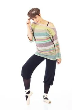 Modern ballet dancer Stock Photos