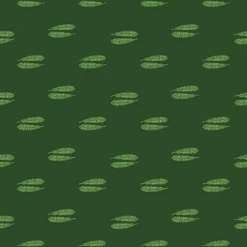 Modern Banana leaf seamless pattern with hand drawn tropical print. Fashionab Stock Illustration