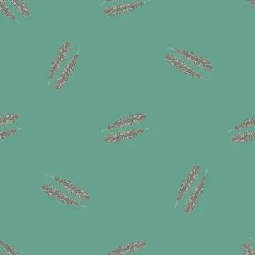 Modern Banana leaf seamless pattern with hand drawn tropical print. Fashionab Illustrazione stock