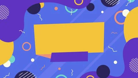 Modern Banner with Abstract Background Stock Illustration