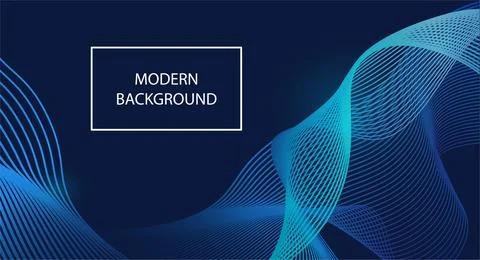 Modern banner design Stockillustratie