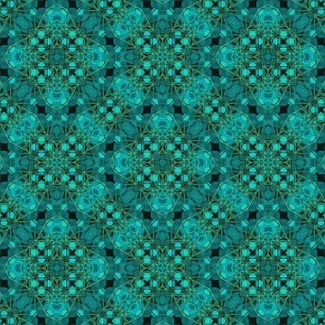 Modern Baroque Seamless Pattern Illustrazione stock