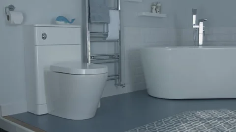 Modern Bathroom  Stock Footage 260325157