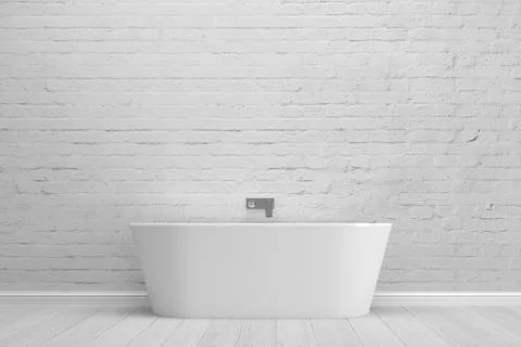 Modern Bathroom Stock Illustration