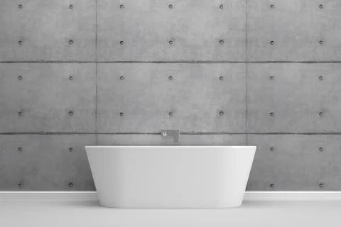 Modern Bathroom Stock Illustration