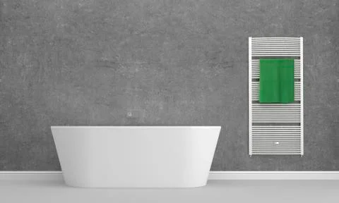 Modern Bathroom Illustrazione stock