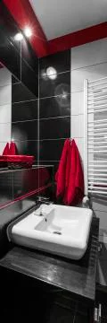 Modern bathroom interior Stock-Fotos
