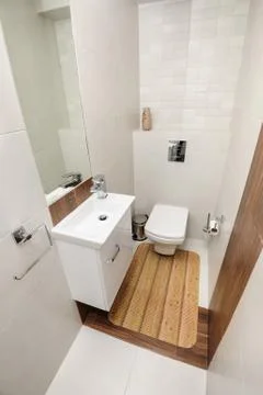 Modern bathroom interior Foto stock
