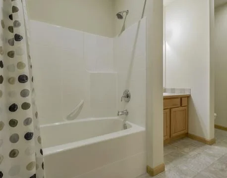 Modern bathroom interior Stock Photos