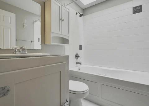 Modern bathroom interior Stock Photos