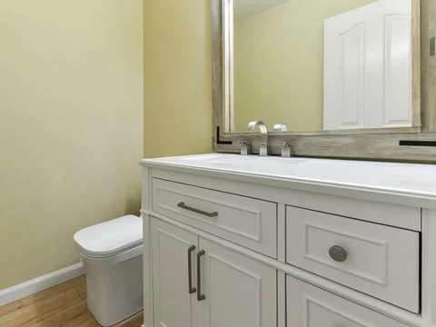 Modern bathroom interior Foto stock