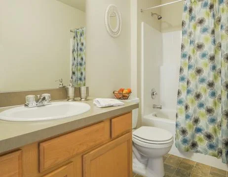 Modern bathroom interior Foto stock