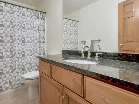 Modern bathroom interior Stock Photos