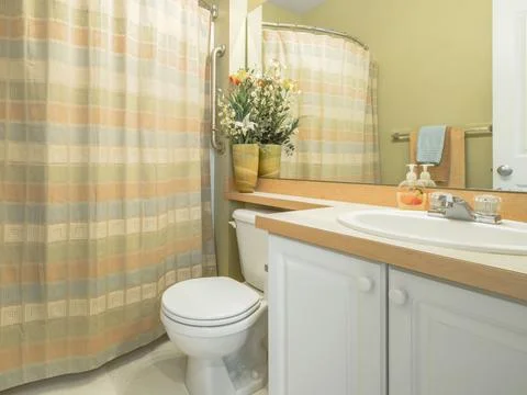 Modern bathroom interior Foto stock