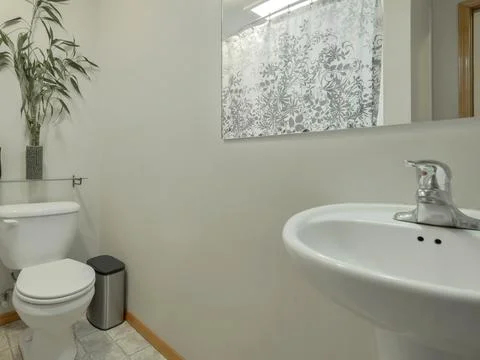 Modern bathroom interior Foto stock
