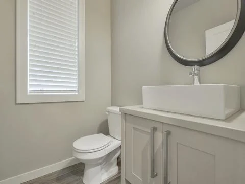 Modern bathroom interior Stock Photos