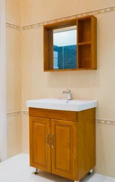 Modern bathroom Stock Photos