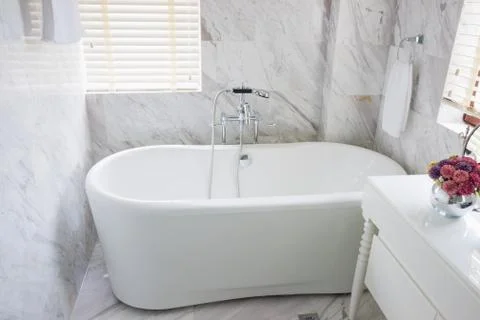Modern bathroom Stock Photos