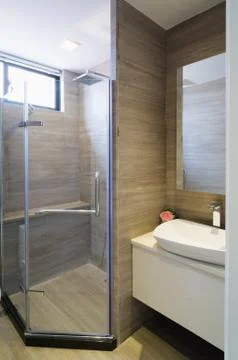 Modern bathroom Stock Photos