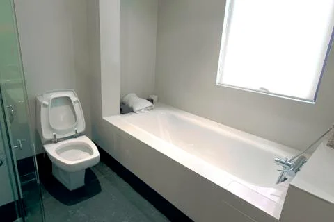Modern bathroom Stock Photos