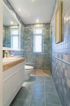 Modern bathroom Stock Photos