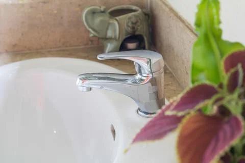 Modern bathroom Foto stock