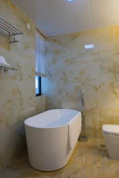 Modern bathroom Stock Photos