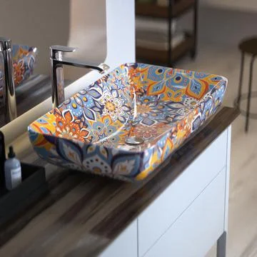 Modern bathroom render Stock Photos