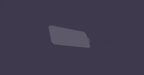 Modern battery icon on sample background Stock Footage 84122680