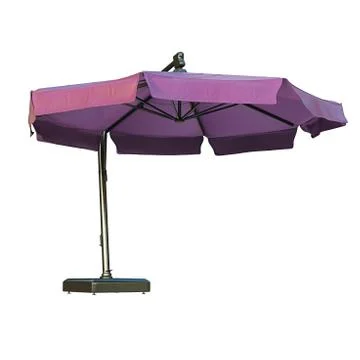 Modern beach umbrella Illustrazione stock