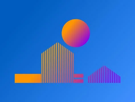 Modern beautiful gradient poster background vector. cover template with mon.. Stock Photos