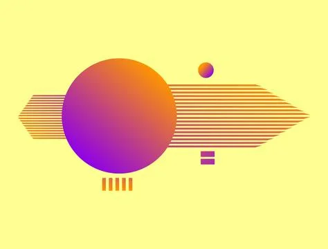 Modern beautiful gradient poster background vector. cover template with mon.. Stock Photos